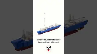 S.S. America's LAST Job: LEGO S.S. Italis Ocean Liner MOC Speedbuild Animation