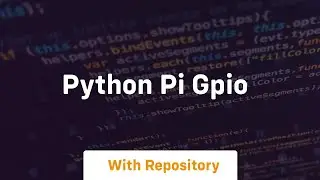 python pi gpio