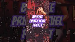 Brooke C Makes &lsquo;I Wanna Be Your Lover&rsquo; Feel AMAZING 🔥#drums