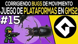 Como Hacer Un Juego De Plataformas En Game Maker Studio 2 [15] - Corrigiendo Bugs De Movimiento