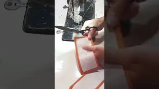 CARA MENJAHIT SEPASANG TUTUP SAKU DENGAN CARA DI ADU #short #tutorialjahit #sewingtips