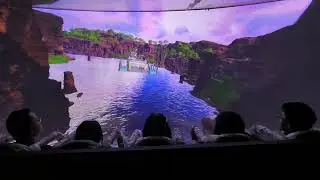 Glasses-free 9D Immersive Cinema 9D Rail Flight Cinema! 🚀