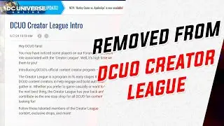 DCUO: I Was Removed