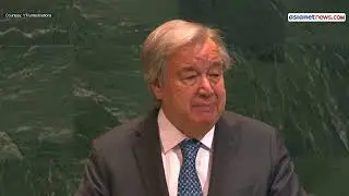LIVE 🔴 UN Chief Warns of Record Global Conflicts | Guterres on Responsibility to Protect at UNGA