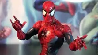 R188 ToyBiz Super-Poseable Wallcrawling Spider-Man Action Figure Review