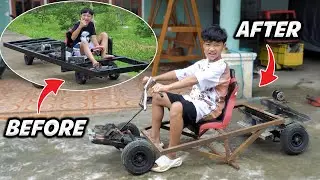 SASIS EXTREAM DIMAS UBAH KONSEP!! OTW RUBAH SASIS PAKAI BESI, BIAR SIAP TERIMA MUATAN😂😂
