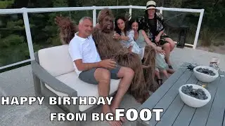 Bigfoot Wishes Happy Birthday to Ms. J. Soto
