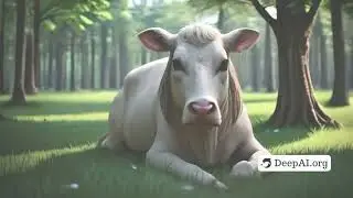 गाय की कहानी-how a Cow escaped from crocodile🐊, story in Hindi Panchtantra Story