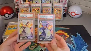 PSA Returns December 2025. Shining Fates. Pikachu. Charizard. Blastoise base. No symbol jungle.