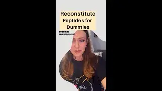 Reconstitute Peptides for Dummies.