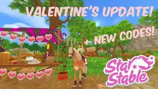 Valentine's Update! + NEW Codes! | Star Stable Online