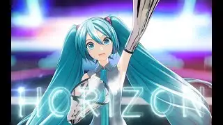 【VOCALOID MMD／4K／60FPS】Hatsune Miku【HORIZON】