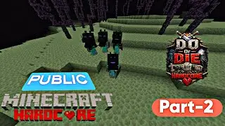 Public hardcore server gameplay part-2 Tamil Nadu Minecraft 