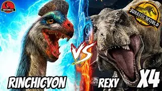 🚨&iexcl;REXY VS PAVOSAURUS MAMADO!🚨 X4 ESTRATEGIA FLASH 3 TURNOS 💪- JURASSIC WORLD DOMINION