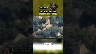 🔥 TWO UKRAINIAN AIR DEFENSE SYSTEMS DESTROYED #ukraine #airdefence #military #russia