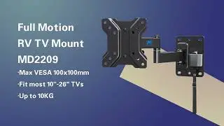 How to Install Mounting Dream Lockable RV TV Mount MD2209