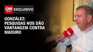 González: Pesquisas nos dão vantagem contra Maduro | BASTIDORES CNN