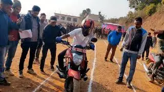 Slow bike race competition | best slow moterbick race #bikeracing