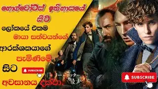 🤫3 අවසන් සටන Fantastic Beasts 3 Sinhala Review | Secrets of Dumbledore Explained!