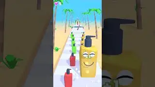 Cool Juice 🥤 Shampoo Run Game gameplay #1 | #shorts #juicerun #fruits #food #foodie #games #gaming