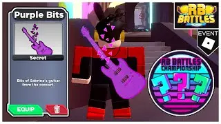 How I got SABRINA'S PURPLE BITS in RB BATTLES! | Roblox RB Battles Season 3 Event