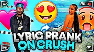 FETTY WAP &ldquo;TRAP QUEEN&rdquo; LYRIC PRANK ON CRUSH 😍 **GOT FREAKY** 💦
