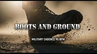 🎵 Boots and Ground &ndash; армейский ритм бега США (90 ударов в минуту) | Мотивация для тренировок в ар...