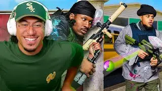 REACTING TO AMP VS BETA SQUAD: CALL OF DUTY IRL