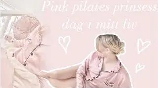 En pink Pilates princess🎀🩰✨ dag i mitt liv, städar, tvättar, grön juice🌸🥬