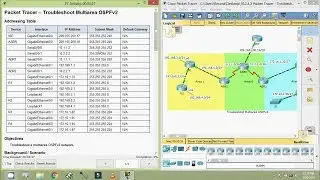 10.2.4.3 Packet Tracer - Troubleshoot Multiarea OSPFv2