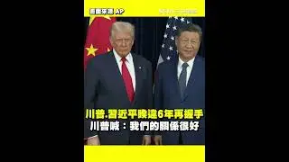川普.習近平睽違6年再握手！川普喊：我們的關係很好｜一鍵看世界SET Global