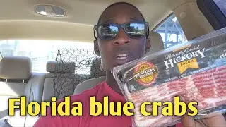 **Catching blue crab in south Florida**