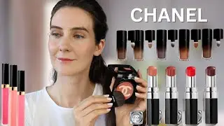 CHANEL Unboxing Get ready with me + swatches of Chanel Fall 2023 makeup collection | French Beauty