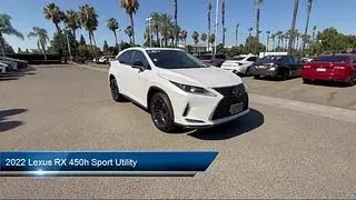 2022 Lexus RX 450h Sport Utility Fresno  Clovis  Madera  Selma  Visalia