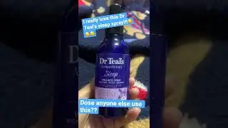 Dr Teal&rsquo;s sleep spray 😴😴😴