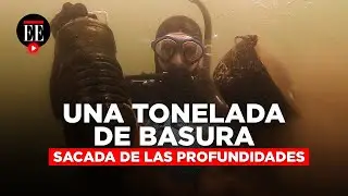 Bucear en aguas heladas para limpiar la laguna de La Cocha | El Espectador