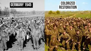 Germany 1945: Rare Archive Footage | Colorized & Restored with AI