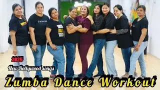 Zumba dance workout bollywood songs easy steps | zumba dance | dance workout | new Bollywood songs ✅