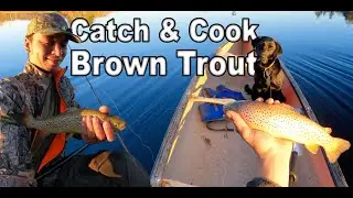 Catch and Cook Maine Brown Trout