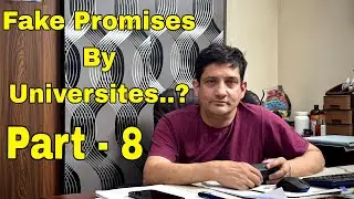 Fake Promises By Universities?| LTSU| Part-8| Dr. Sunil Mallan Adv-Arb