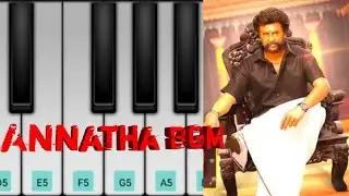How to play Annatha BGM in easy piano app | With Piano notes| Perfect piano |