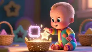 Shape Fun Magic 🔺✨ Fun Learning Song for Kids | Learn Shapes & Colors