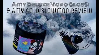 🌬Amy Deluxe Vapo Glassi Set & Amy Gold SLOWMOO Tabak Review🌬