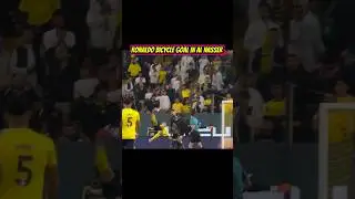 Cristiano Ronaldo Bicycle Goal in Al Nasser 🥶 #ronaldo #cr7
