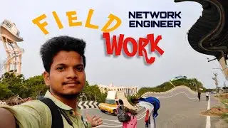 FIELD WORK//NETWORK ENGINEER👨&zwj;🔧 #vlog #chennai #travelvlog @ajajitkumar
