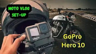 Ultimate GoPro Hero 10 Moto Vlog Setup🚀 | Royal Enfield GT 650 + Pro Audio