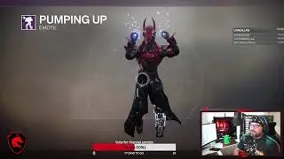 Pump Emote! Funny! #destiny2 #destinyworkout #twitch #subscribe #pumpemote
