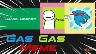MrBeast All Channels vs Dream All Channels Gas Gas Gas meme | Gas Gas Gas