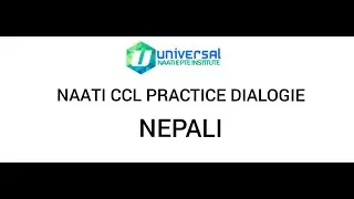 NAATI CCL Practice Material Nepali- Sample Dialogue