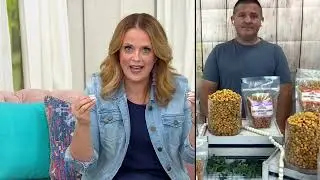 Farmer Jon's (3) 11 oz. Bags of Crunchy Corn in Choice of Flavor on QVC